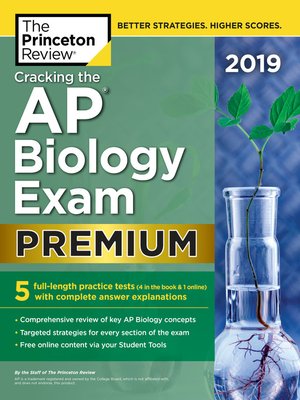 cover image of Cracking the AP Biology Exam 2019, Premium Edition